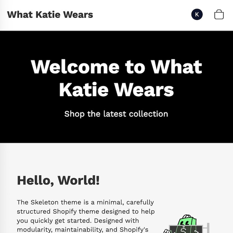 shopify project